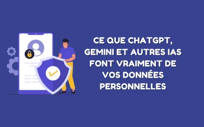 Ce que ChatGPT, Gemini et Claude font vraiment de vos données personnelles